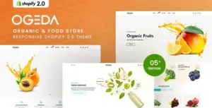 Ogeda – Organic & Food Store Shopify 2.0 Theme