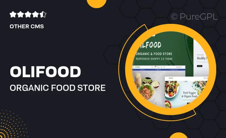 olifood organic food store shopify 2 0 theme