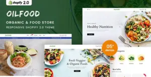 Olifood – Organic & Food Store Shopify 2.0 Theme
