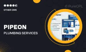 PipeOn – Plumbing Services Elementor Pro Template Kit
