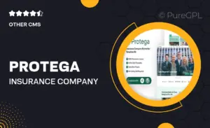 Protega – Insurance Company Elementor Template Kit
