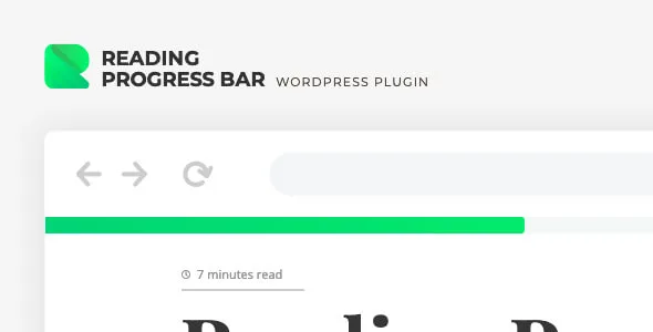 rebar reading progress bar for wordpress website