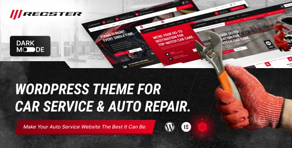 Recster – Car Service & Auto Repair WordPress Theme