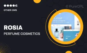 Rosia – Perfume & Cosmetics Responsive Shopify 2.0 Theme