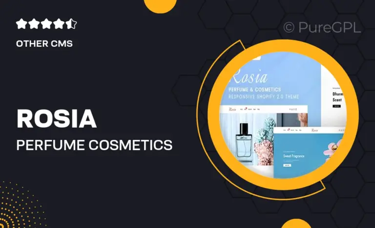 rosia perfume cosmetics responsive shopify 2 0 theme