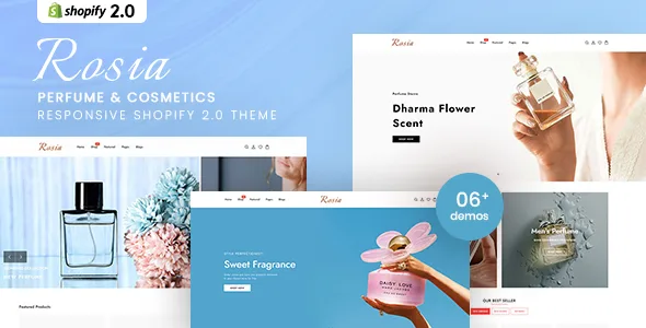 rosia perfume cosmetics responsive shopify 20 theme