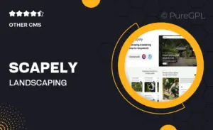 Scapely – Landscaping & Gardening Elementor Template Kit