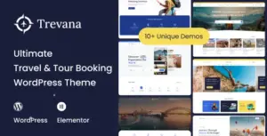 Trevana – Travel & Tour Booking WordPress Theme