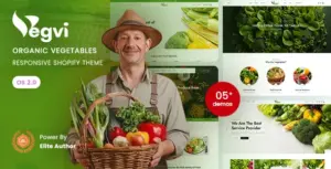 Vegvi – Organic Vegetables Responsive Shopify 2.0 Theme