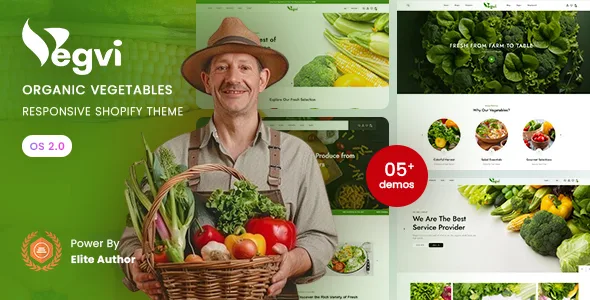 vegvi organic vegetables responsive shopify 20 theme