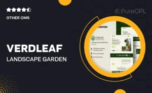 Verdleaf – Landscape & Garden Maintenance Elementor Tempate Kit