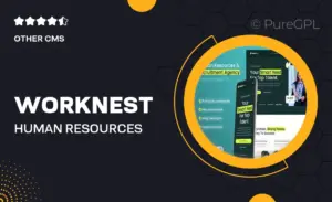 Worknest – Human Resources & Recruitment Agency Elementor Template Kit