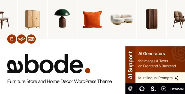 Abode – Furniture Store and Home Decor WordPress Theme