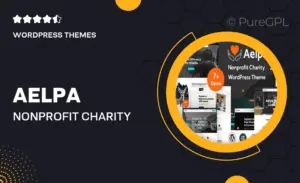 Aelpa – Nonprofit Charity WordPress Theme