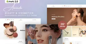 Amenda – Beauty & Cosmetics Responsive Shopify 2.0 Theme