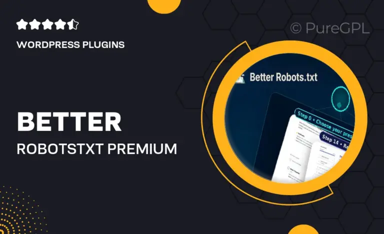 better robots txt premium
