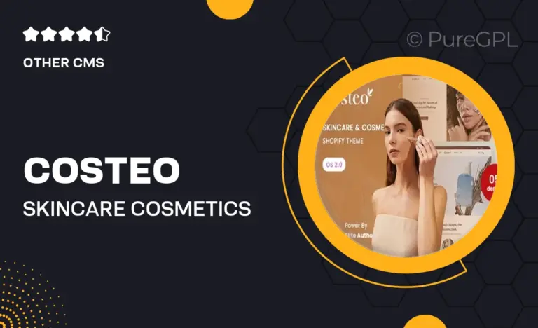 costeo skincare cosmetics shopify 2 0 theme