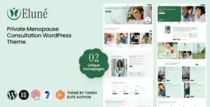 Elune – Private Menopause Consultation & Midlife Wellness WordPress Theme