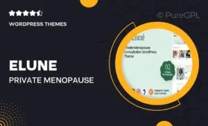 Elune – Private Menopause Consultation & Midlife Wellness WordPress Theme
