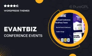 Evantbiz – Conference & Events WordPress Theme