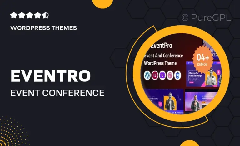 eventro event conference wordpress theme