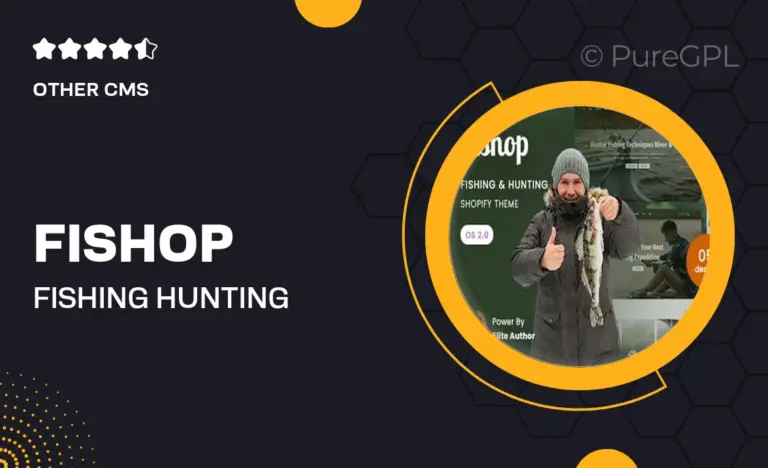 fishop fishing hunting shopify 2 0 theme