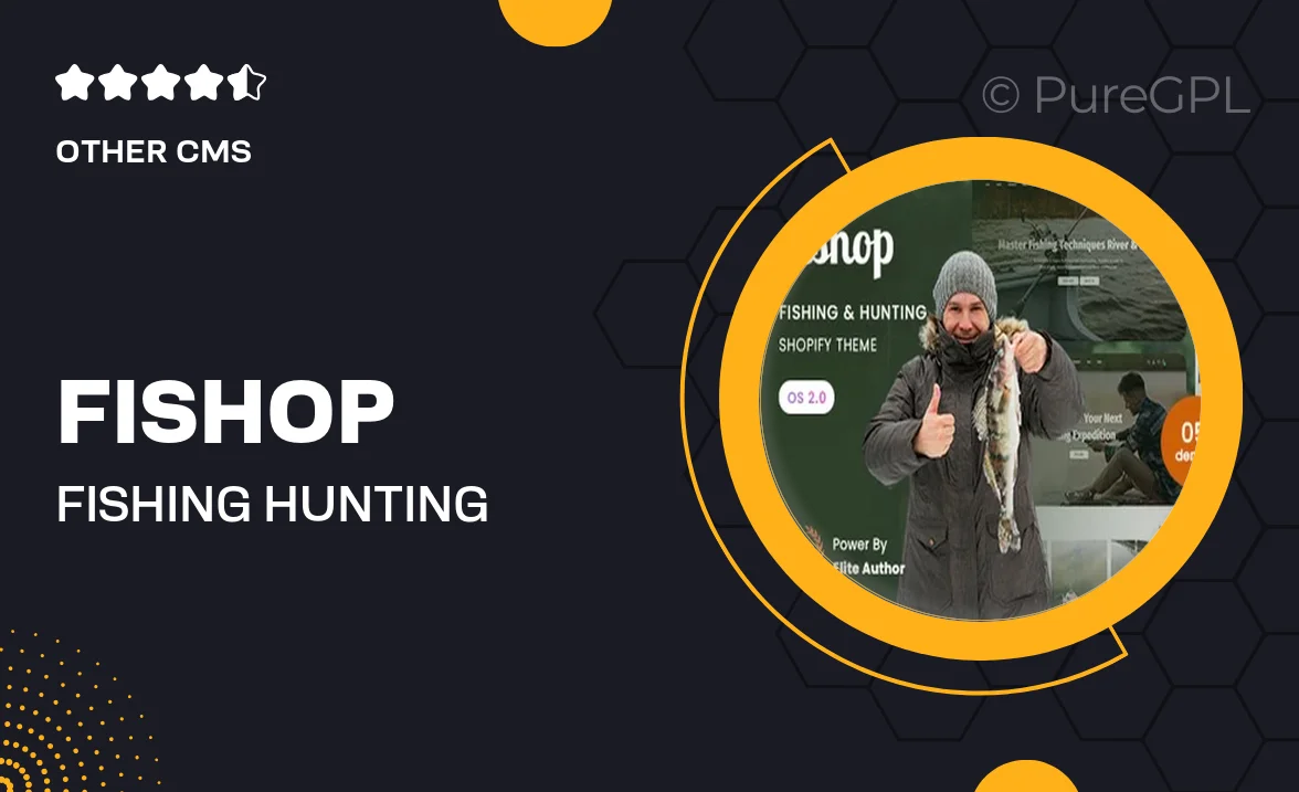 Fishop – Fishing & Hunting Shopify 2.0 Theme