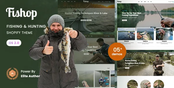 fishop fishing hunting shopify 20 theme