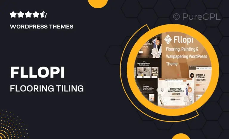 fllopi flooring tiling wordpress theme