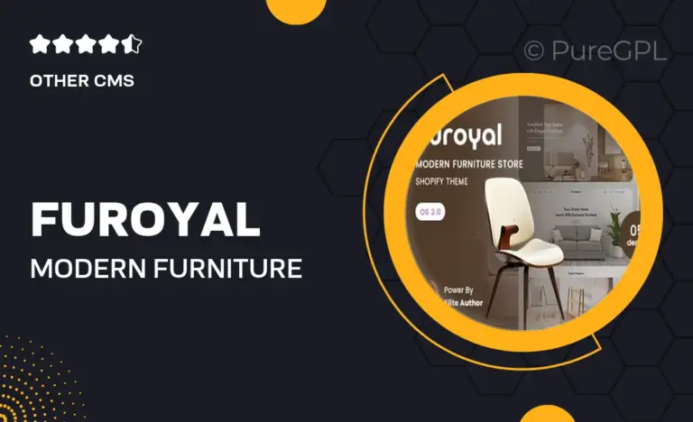 furoyal modern furniture store shopify 2 0 theme