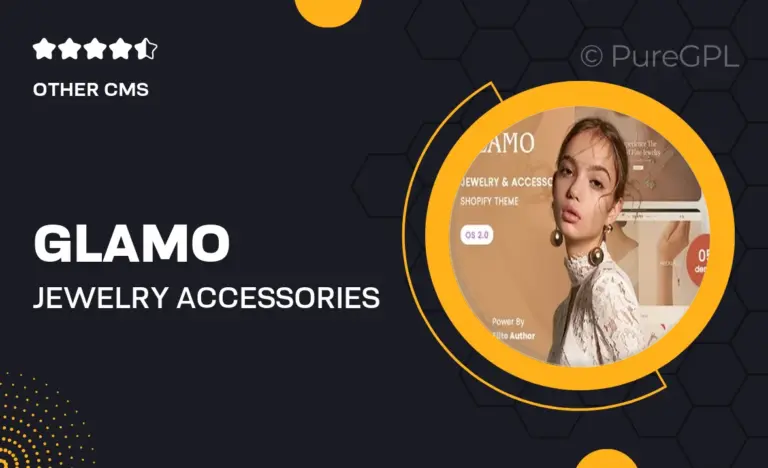 glamo jewelry accessories responsive shopify 2 0 theme