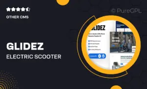 Glidez – Electric Scooter & Bike Rental Elementor Template Kit