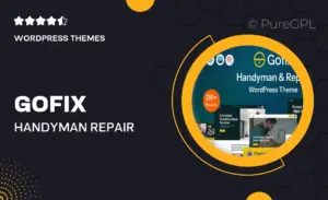 Gofix – Handyman & Repair Service WordPress Theme