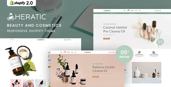 heratic beauty cosmetics responsive shopify 20 theme