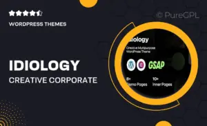 Idiology – Creative & Corporate WordPress Theme