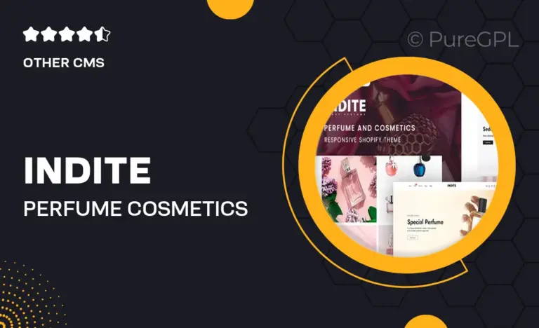 indite perfume cosmetics shopify 2 0 theme