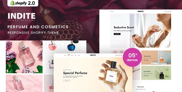 indite perfume cosmetics shopify 20 theme