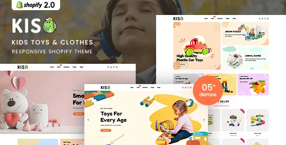 kiso kids toys clothes shopify 20 theme