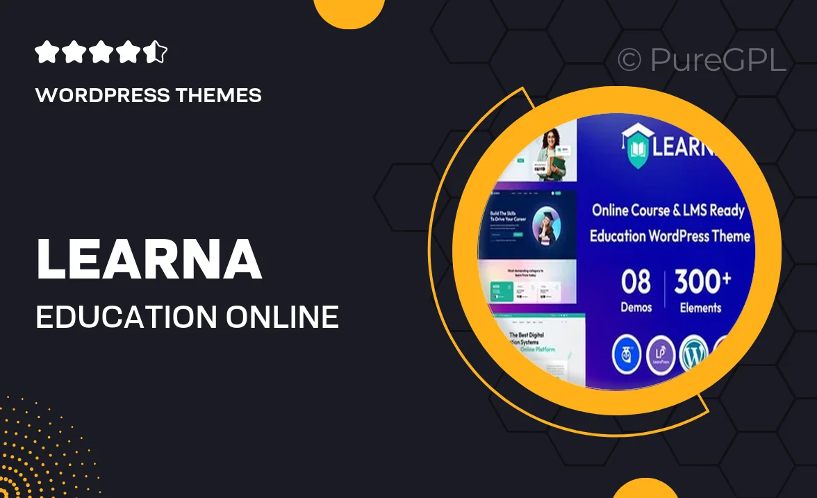 Learna – Education & Online Course WordPress Theme