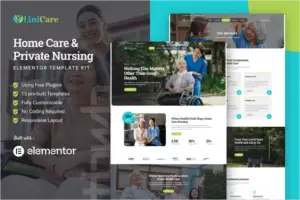 LiniCare – Home Care & Private Nursing Elementor Template Kit