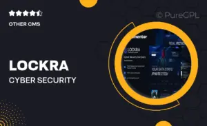 Lockra – Cyber Security Company Elementor Template Kit