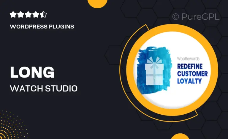 long watch studio woorewards pro