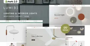 Lumibe – Lighting & Interior Lights Shopify 2.0 Theme