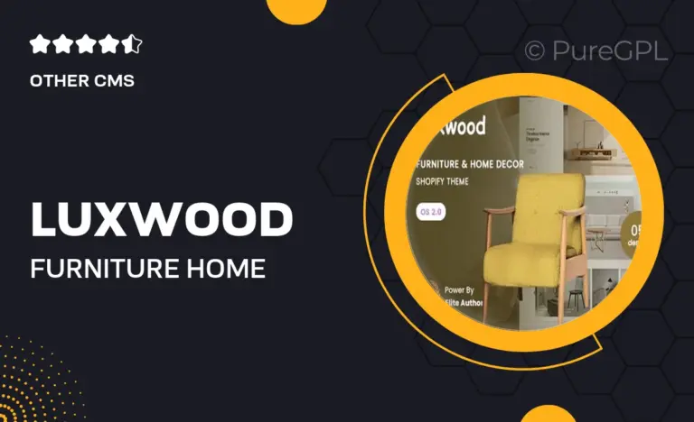 luxwood furniture home decor store shopify 2 0 theme