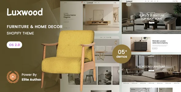 luxwood furniture home decor store shopify 20 theme