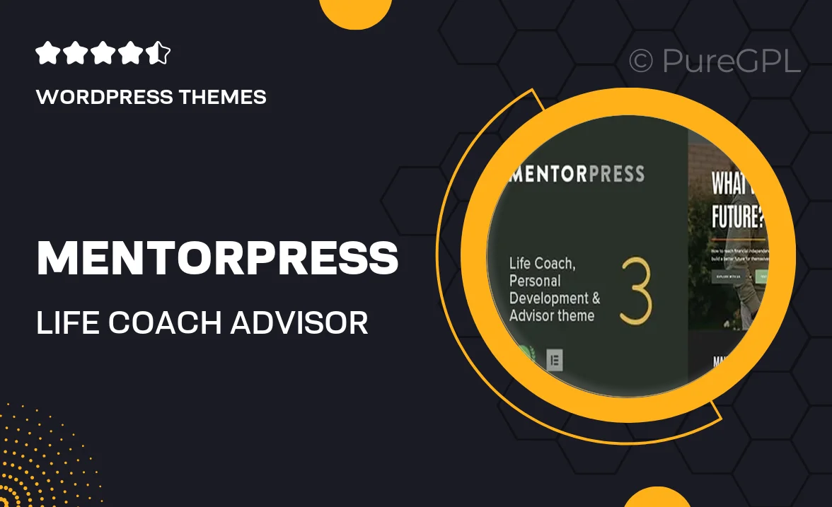 MentorPress – Life Coach & Advisor WordPress theme