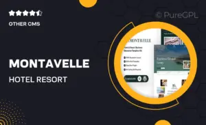 Montavelle – Hotel & Resort Business Elementor Template Kit