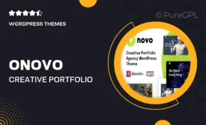 Onovo – Creative Portfolio Agency WordPress Theme