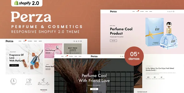 perza perfume cosmetics shopify 20 theme