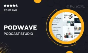 Podwave – Podcast Studio & Network Elementor Template Kit